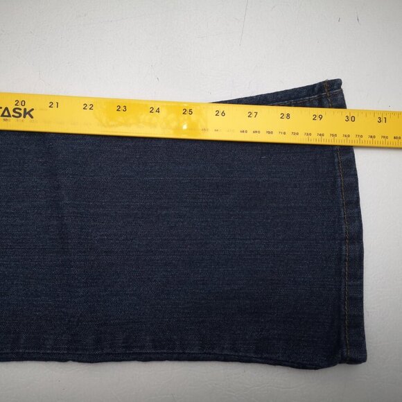 Bluenotes Ladies Size 31/30 Skinny Flare Carly Medium/Dark Wash Blue Jeans - Picture 14 of 14